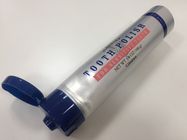 Crema dental/tubo laminado cosmético de la plata 108g-D35m m con el barniz brillante